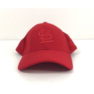 NEW ERA St Louis Cardinals Pregame Red Hat Genuine Merchandise, Medium/Large